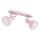 Argon 782 - Reflektorska lampa NIL 2xE14/7W/230V roze