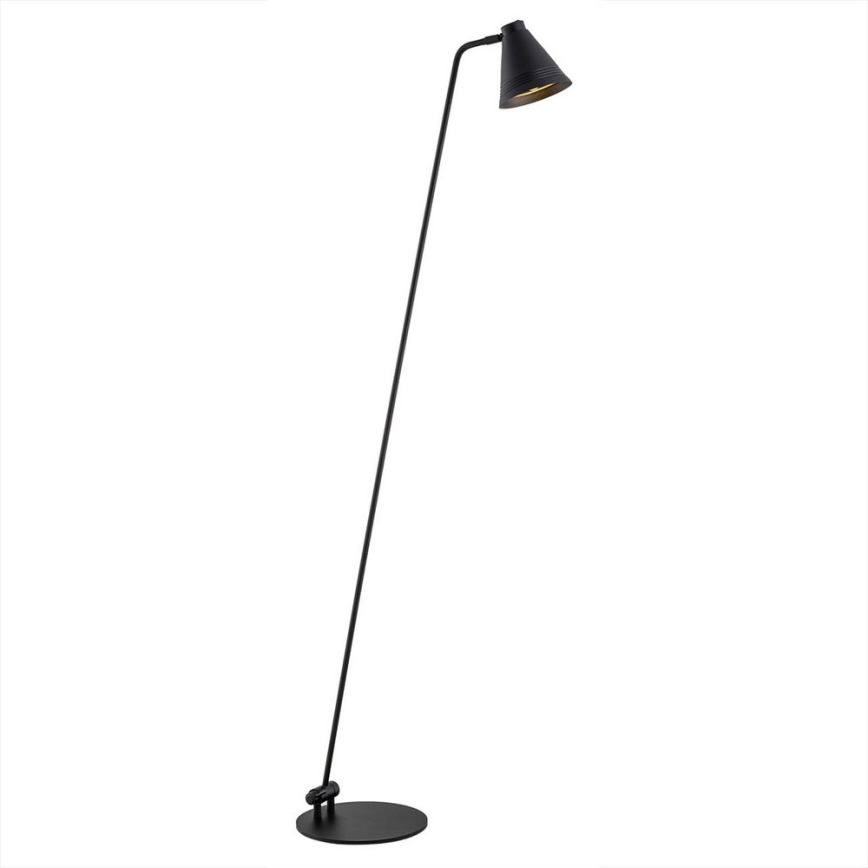 Argon 8003 - Podna lampa AVALONE 1xE27/15W/230V crno