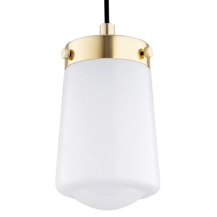 Argon 8004 - Luster na sajli PASADENA 1xE27/15W/230V zlatna/beli