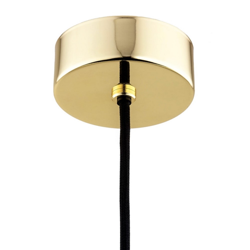 Argon 8004 - Luster na sajli PASADENA 1xE27/15W/230V zlatna/beli