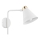 Argon 8006 - Zidna lampa AVALONE 1xE27/15W/230V 34 cm beli/zlatna