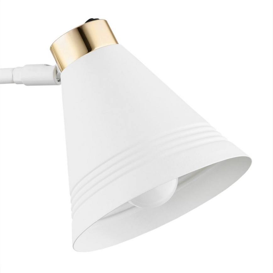 Argon 8006 - Zidna lampa AVALONE 1xE27/15W/230V 34 cm beli/zlatna