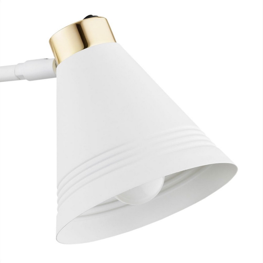 Argon 8007 - Zidna lampa AVALONE 1xE27/15W/230V 57 cm beli/zlatna