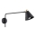 Argon 8009 - Zidna lampa AVALONE 1xE27/15W/230V 57 cm crno/zlatna