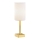 Argon 8030 - Stona lampa ABRUZZO 1xE14/7W/230V mesing/beli