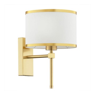 Argon 8033 - Zidna lampa ABBANO 1xE27/15W/230V mesing/beli