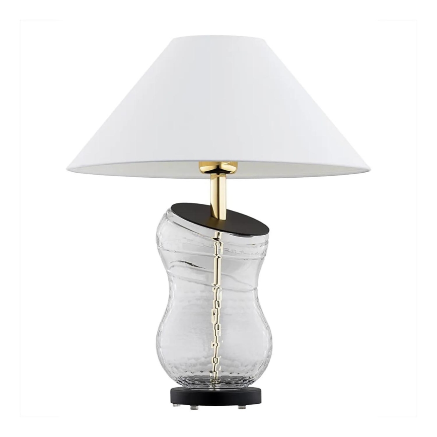 Argon 8036 - Stona lampa VENETO 1xE27/15W/230V beli/mesing/crno