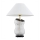 Argon 8036 - Stona lampa VENETO 1xE27/15W/230V beli/mesing/crno
