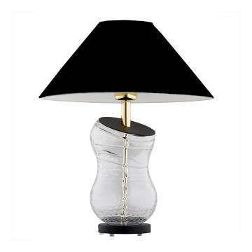 Argon 8037 - Stona lampa VENETO 1xE27/15W/230V crno/mesing