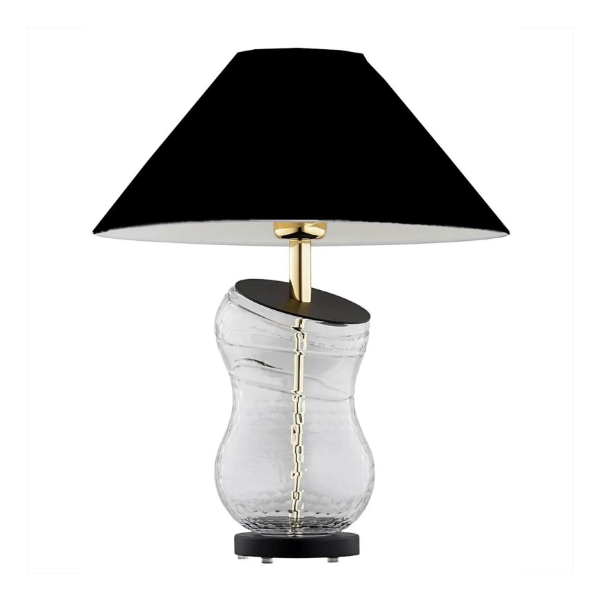 Argon 8037 - Stona lampa VENETO 1xE27/15W/230V crno/mesing