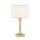 Argon 8047 - Stona lampa ABBANO 1xE27/15W/230V mesing/beli