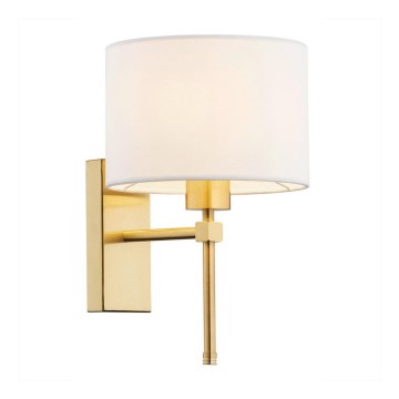 Argon 8048 - Zidna lampa ABBANO 1xE27/15W/230V mesing/bela