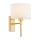 Argon 8048 - Zidna lampa ABBANO 1xE27/15W/230V mesing/beli