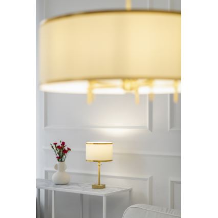 Argon 8049 - Stona lampa ABBANO 1xE27/15W/230V mesing/crno