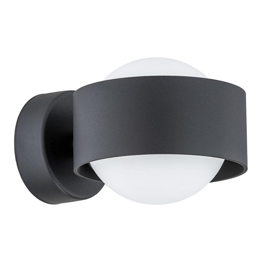 Argon 8059 - Zidna lampa MASSIMO PLUS 1xG9/6W/230V crno