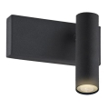 Argon 8065 - Zidna reflektorska lampa ETNA 1xG9/6W/230V crno