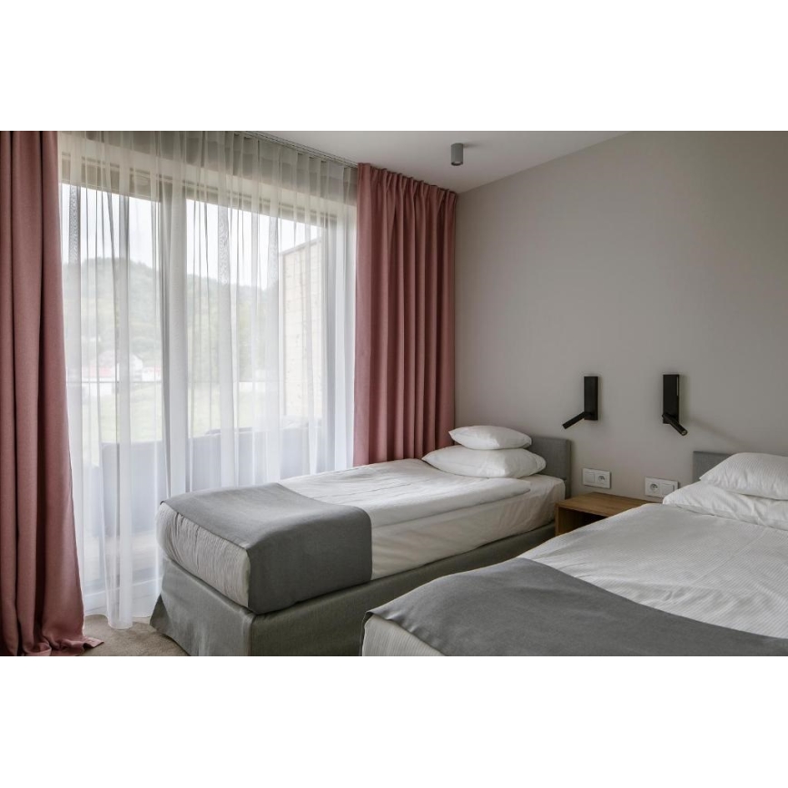 Argon 8065 - Zidna reflektorska lampa ETNA 1xG9/6W/230V crno