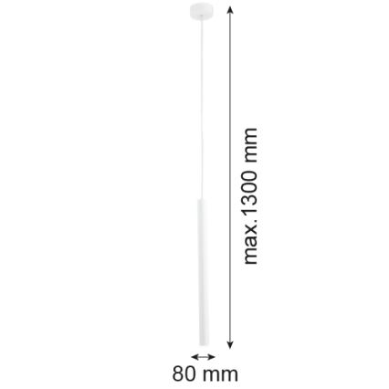 Argon 8066 - Luster na sajli ETNA 1xG9/6W/230V beli