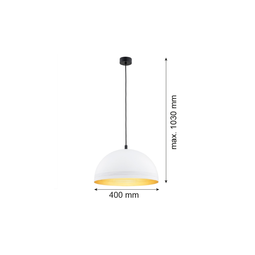 Argon 8241 - Luster na sajli BONITA 1xE27/15W/230V beli