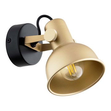 Argon 8248 - Reflektorska lampa LENORA 1xE14/7W/230V zlatna/crno