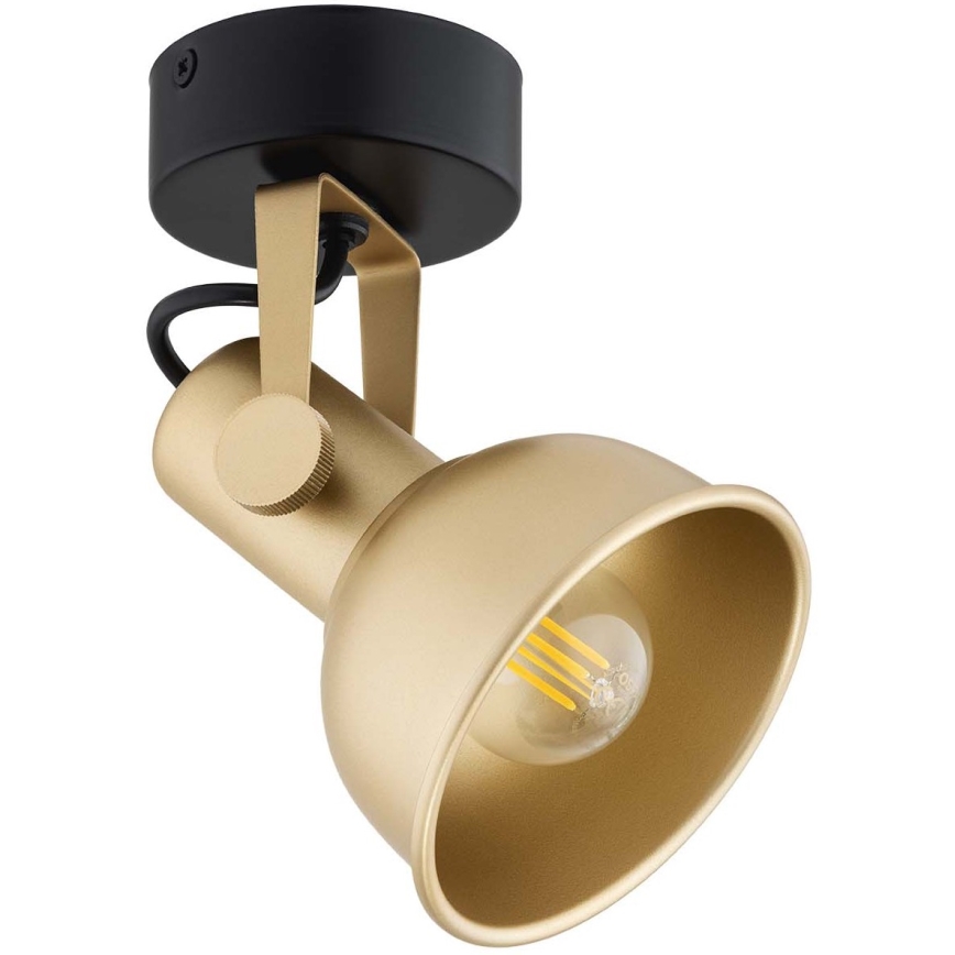 Argon 8248 - Reflektorska lampa LENORA 1xE14/7W/230V zlatna/crno