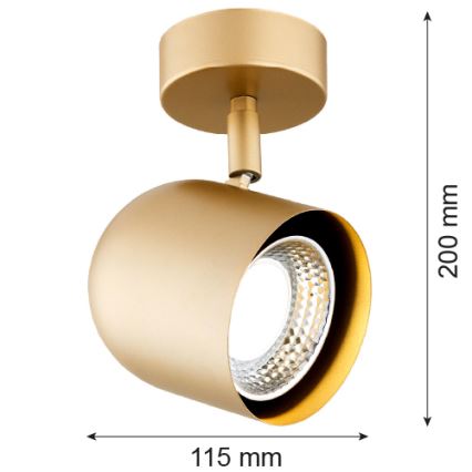 Argon 8260 - Reflektorska lampa ISOLA 1xGU10/5W/230V