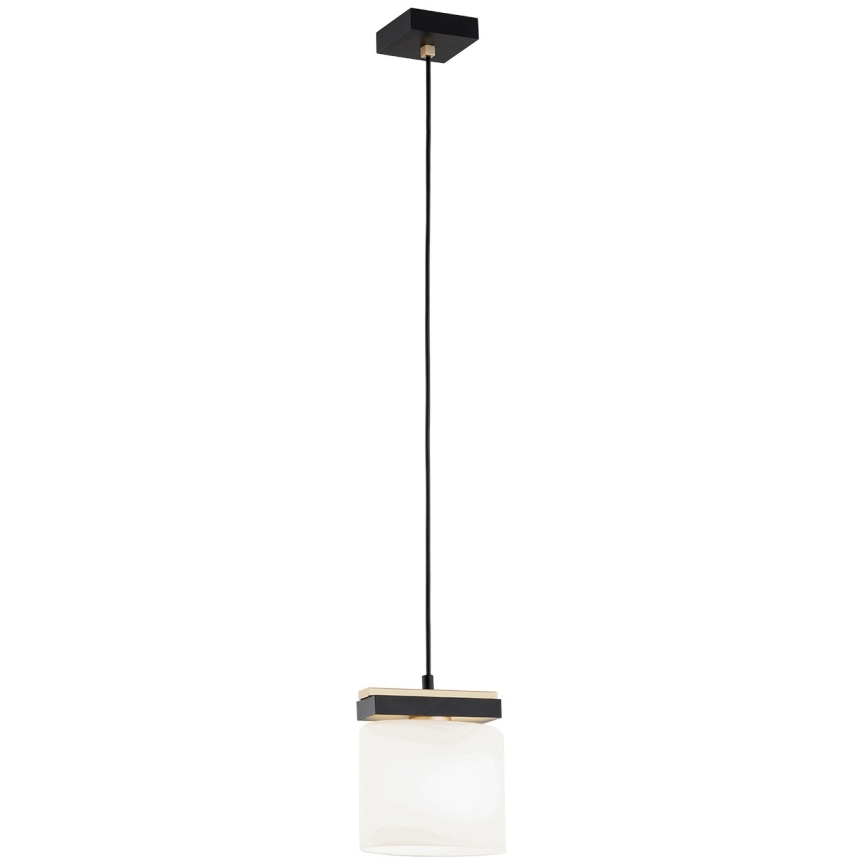 Argon 8276 - Luster na sajli CANOA 1xE27/15W/230V crno