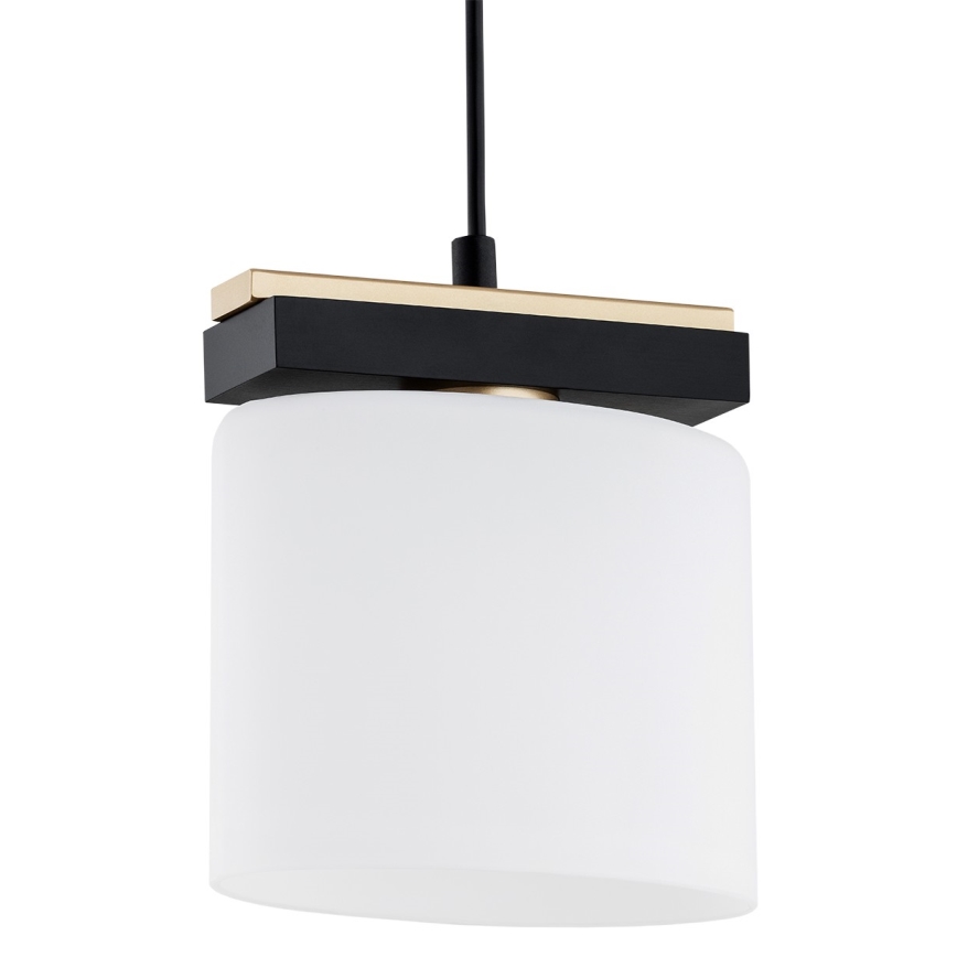 Argon 8276 - Luster na sajli CANOA 1xE27/15W/230V crno