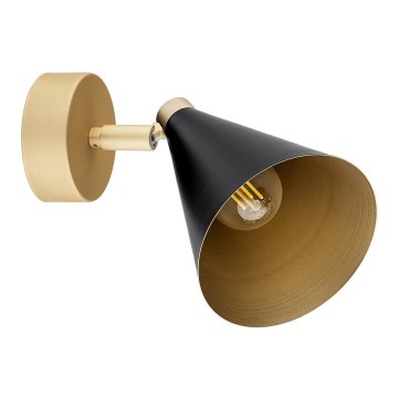 Argon 8279 - Reflektorska lampa LUCINDA 1xE14/7W/230V crno/zlatna