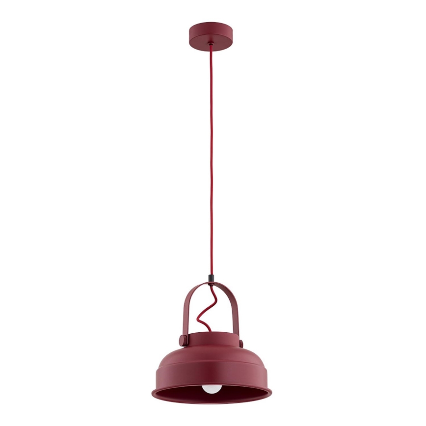 Argon 8286 - Luster na sajli DAKOTA 1xE27/15W/230V crveno
