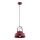 Argon 8286 - Luster na sajli DAKOTA 1xE27/15W/230V crveno