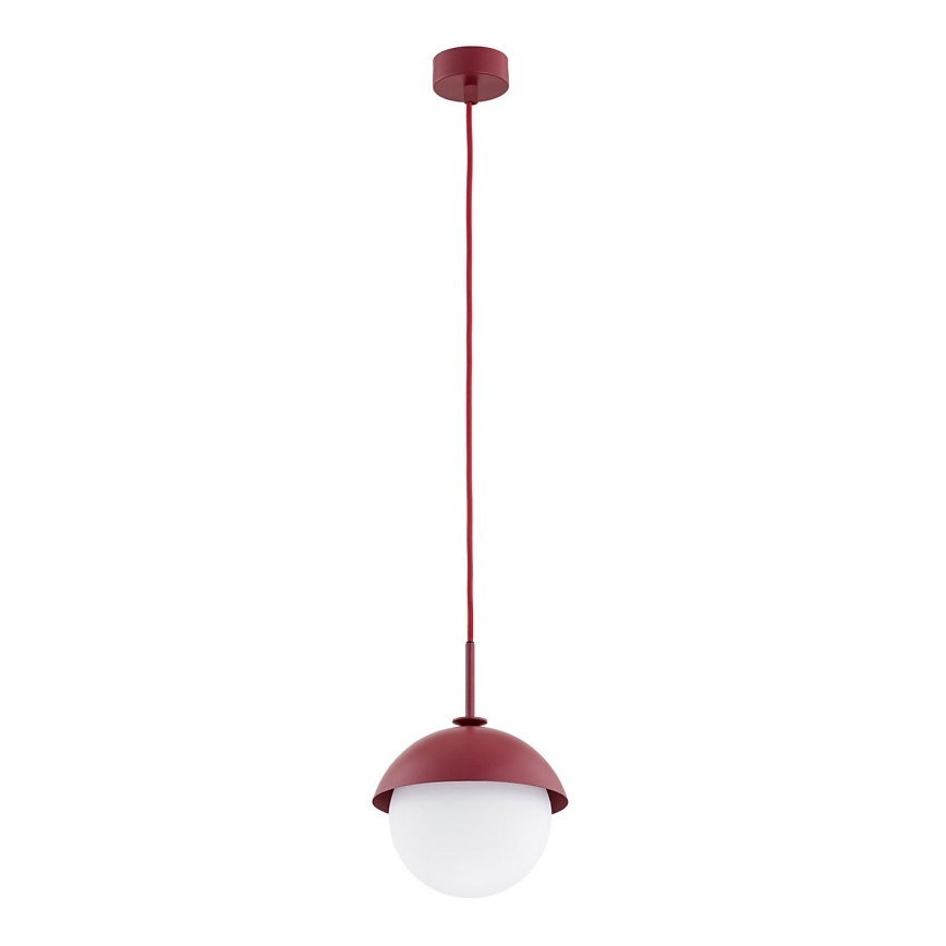 Argon 8296 - Luster na sajli CAPPELLO 1xE27/15W/230V crveno