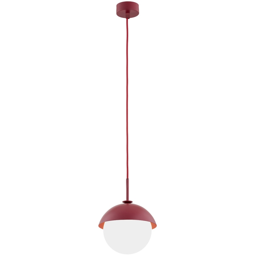 Argon 8296 - Luster na sajli CAPPELLO 1xE27/15W/230V crveno