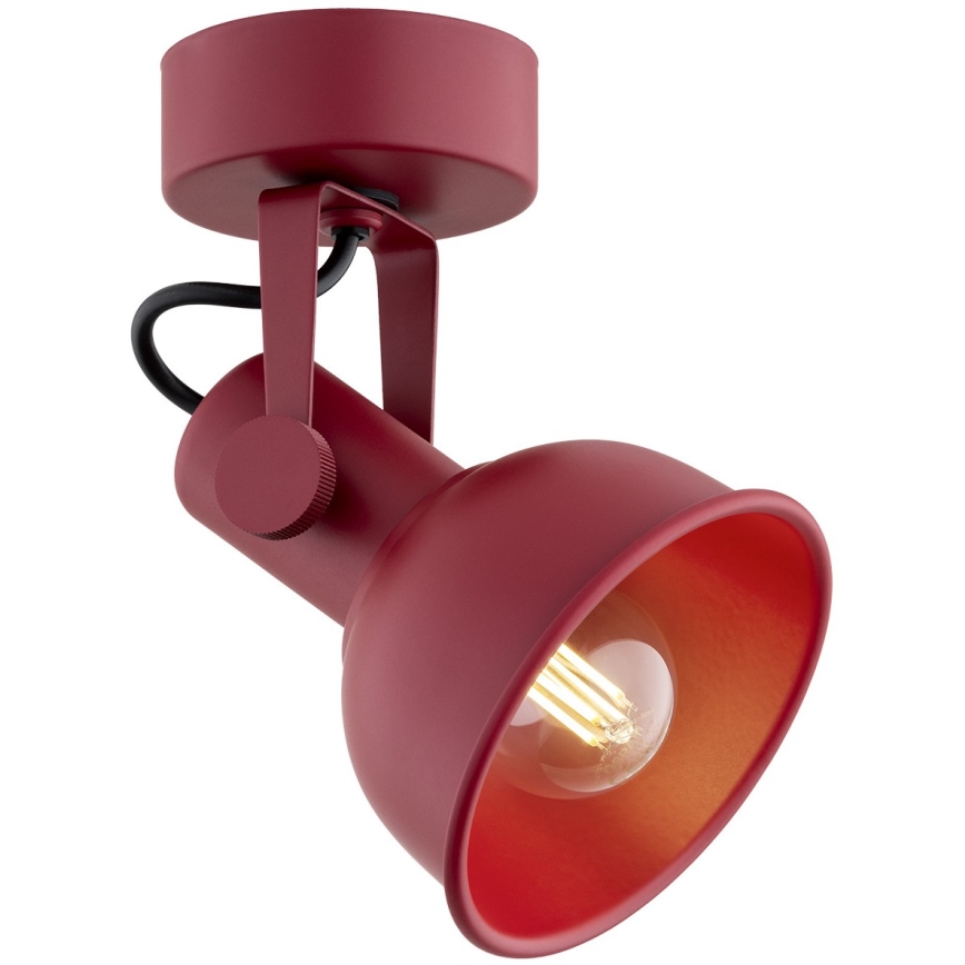 Argon 8298 - Reflektorska lampa LENORA 1xE14/7W/230V crveno