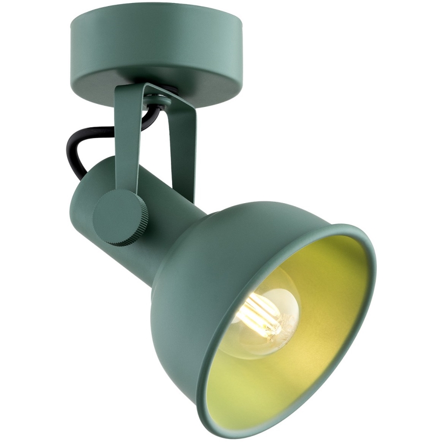 Argon 8299 - Reflektorska lampa LENORA 1xE14/7W/230V zelena