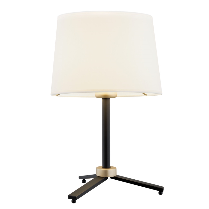 Argon 8319 - Stona lampa CAVALINO 1xE27/15W/230V 39 cm kremasta/crno