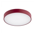 Argon 8334 - LED plafonsko svetlo TIAMO LED/22W/230V 4000K crveno