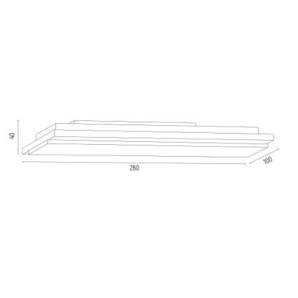 Argon 8363 - LED Zidna lampa VELO LED/7,2W/230V 3000K zlatna/prozirna