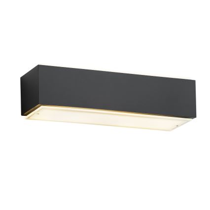 Argon 8366 - Zidna lampa CARLSON 1xE27/15W/230V 30 cm crno