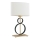 Argon 8373 - Stona lampa PERSEO 1xE27/15W/230V 42 cm kremasta/crno