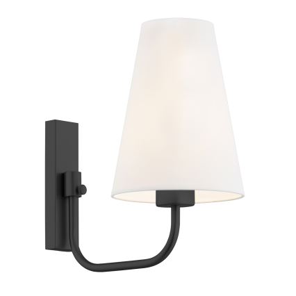 Argon 8376 - Zidna lampa SAFIANO 1xE27/15W/230V crno