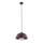 Argon 8444 - Luster na sajli PIAVA 1xE14/7W/230V alabaster braon