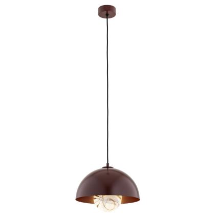 Argon 8444 - Luster na sajli PIAVA 1xE14/7W/230V alabaster braon