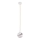 Argon 8451 - Luster na sajli ALMIROS 1xE14/7W/230V pr. 12 cm alabaster beli/zlatna