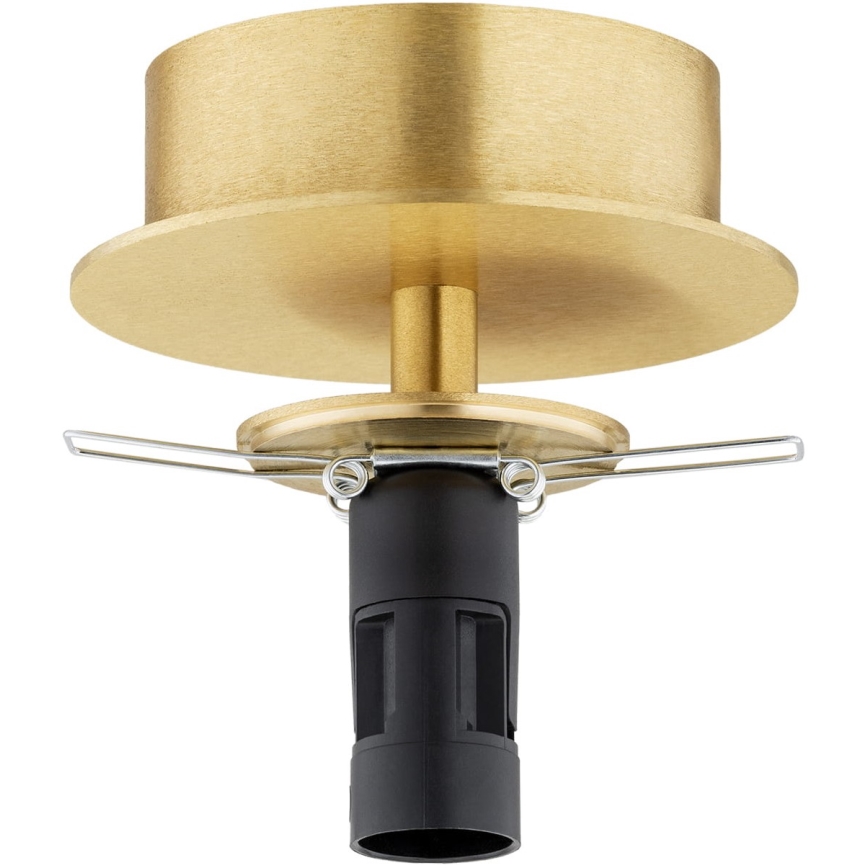 Argon 8453 - Zidna lampa FABIO 1xE14/7W/230V alabaster zlatna