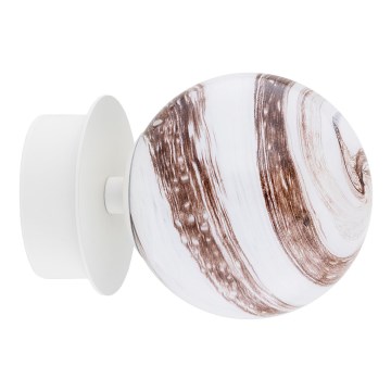 Argon 8454 - Zidna lampa FABIO 1xE14/7W/230V alabaster beli