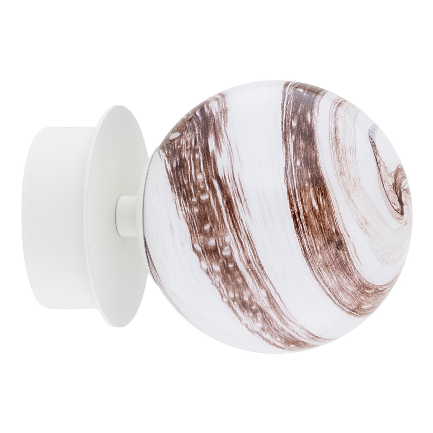 Argon 8454 - Zidna lampa FABIO 1xE14/7W/230V alabaster beli