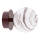 Argon 8455 - Zidna lampa FABIO 1xE14/7W/230V alabaster braon