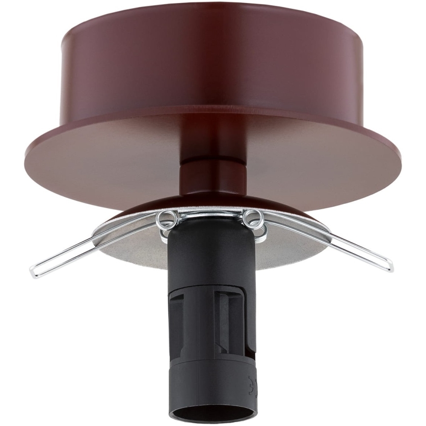 Argon 8455 - Zidna lampa FABIO 1xE14/7W/230V alabaster braon