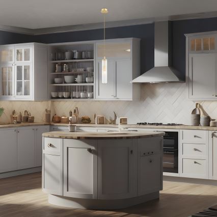 Argon 8489 - Luster na sajli HAMPTON 1xE14/7W/230V zlatna